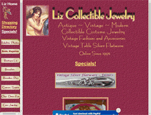 Tablet Screenshot of lizjewel.com